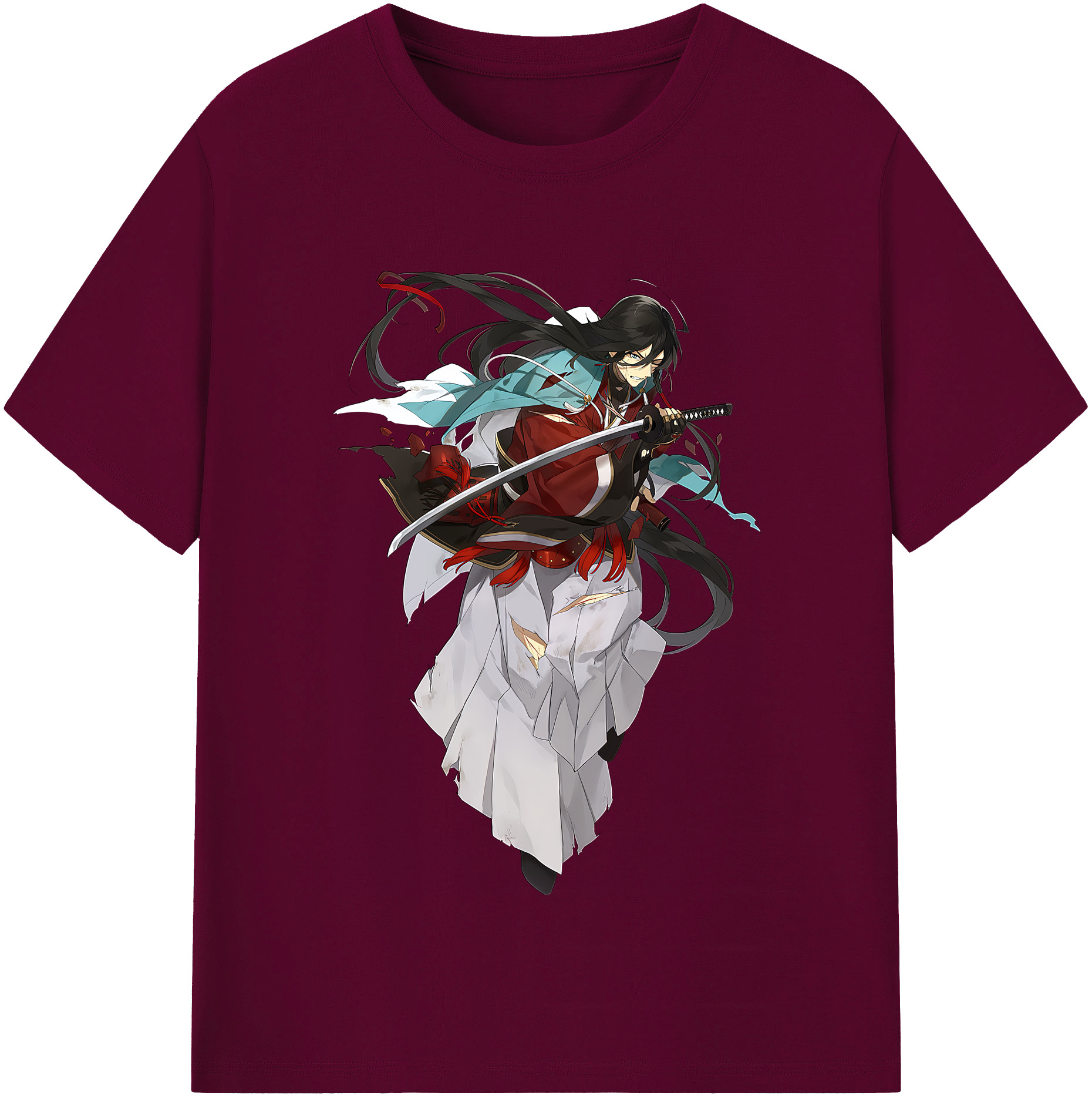 （画像用） 刀剣乱舞 Touken Ranbu レディースカジュアルプリントTシャツ（綿100％）